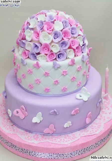 ایده های زیبای کیک تولد یک سالگی دخترکوچولوها
