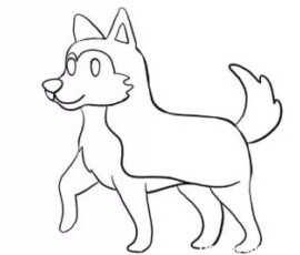 آموزش نقاشی سگ هاسکی ساده و مرحله به مرحله – نقاشیار