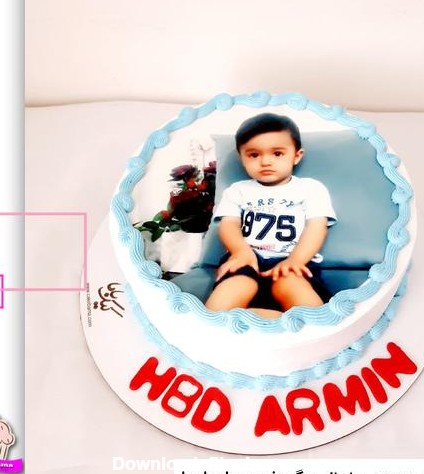 عکس کیک تولد پسرانه تصویری ❤️ [ بهترین تصاویر ]