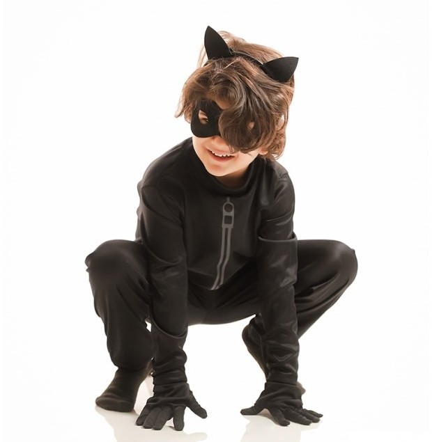 لباس پسر گربه ای(گربه سیاه)مدل 7453