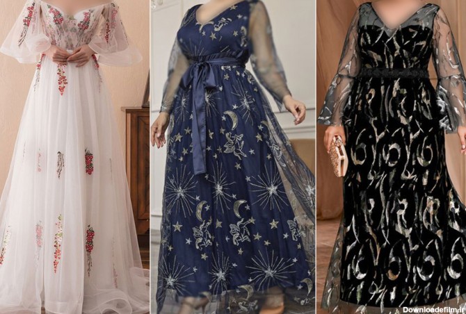 با دیدن این ۳۰ مدل لباس مجلسی توری بلند زنانه جدید ۱۴۰۲ دیگه ...