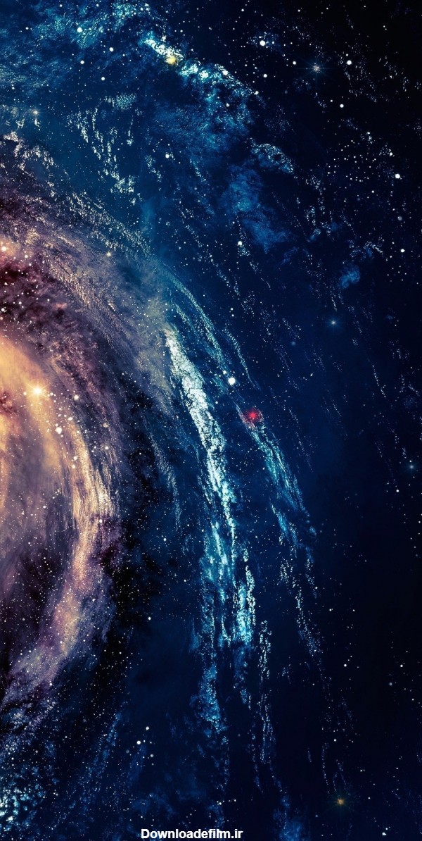 پس زمینه کهکشان 4K - مجله نورگرام