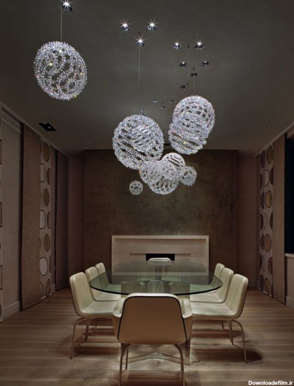 لامپ های زیبا و مدرن در دکوراسیون اتاق خواب +تصاویر