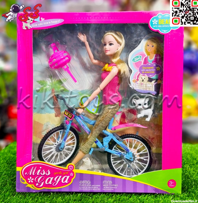 باربی مفصلی دوچرخه سوار اسباب بازی Barbi کی کی تویز+قیمت+عکس ...