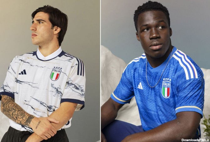 تصاویر؛ پیراهن جدید آدیداس برای ایتالیا با الهام از سنگ مرمر | فوتبالی