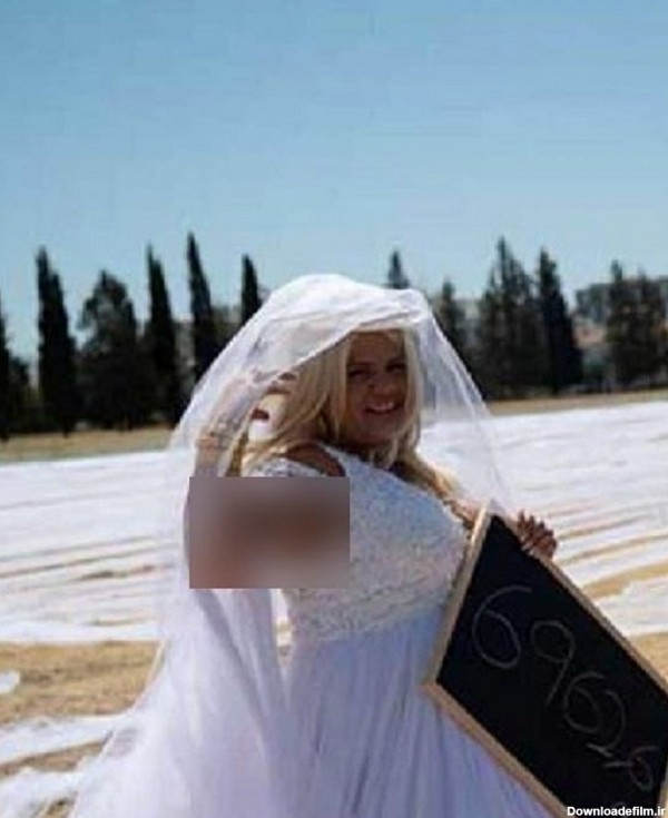 بلندترین لباس عروس جهان +عکس