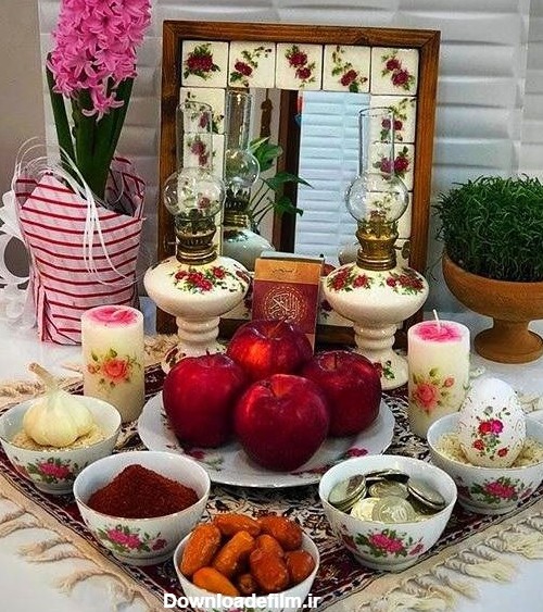 هفت سین ۱۴۰۲ / مدل سفره هفت سین برای نوروز ۱۴۰۲ ساده و شیک