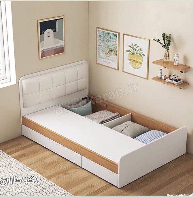تخت خواب مدل T110*دکوکاران تولیدکننده تختخواب*