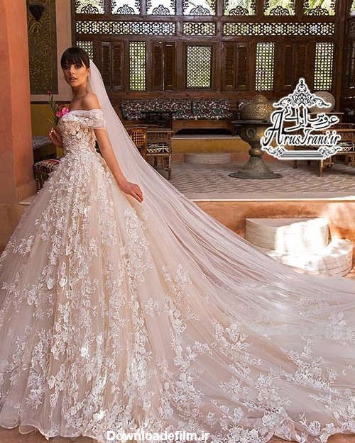عکس لباس عروس بلند