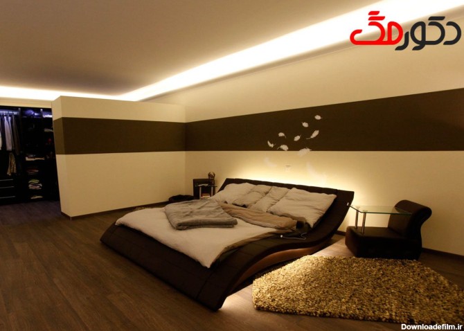 راهنمای نورپردازی اتاق خواب با لامپ LED و 20 تصویر - دکورمگ