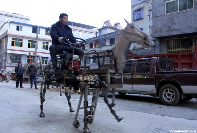 ساخت عجیب ترین اسب جهان توسط یک چینی (عکس) - عصر خبر