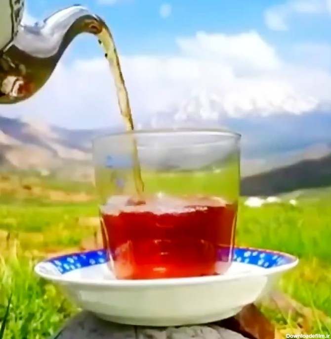 یه استکان چای ایرانی