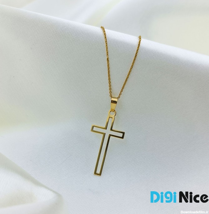 گردنبند طلا 18 عیار طرح صلیب (کد DN-P0233) – فروشگاه اینترنتی دیجی ...