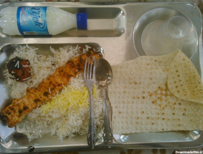منو غذای دانشگاه یهویی - عکس ویسگون