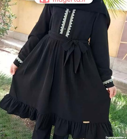 مدل لباس مشکی بچه گانه دخترانه برای محرم ۱۴۰۲ - ماگرتا