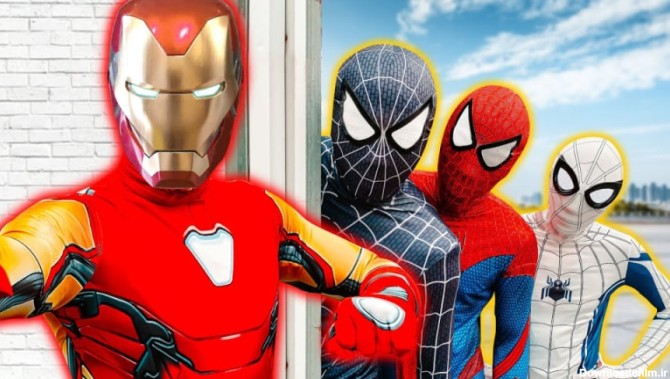 مرد عنکبوتی در دنیای واقعی ، نبرد تیم مرد عنکبوتی در برابر مرد آهنی و جوکر