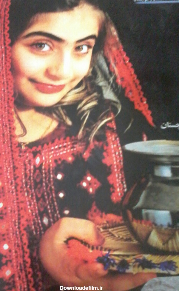 دختر بلوچ - عکس ویسگون