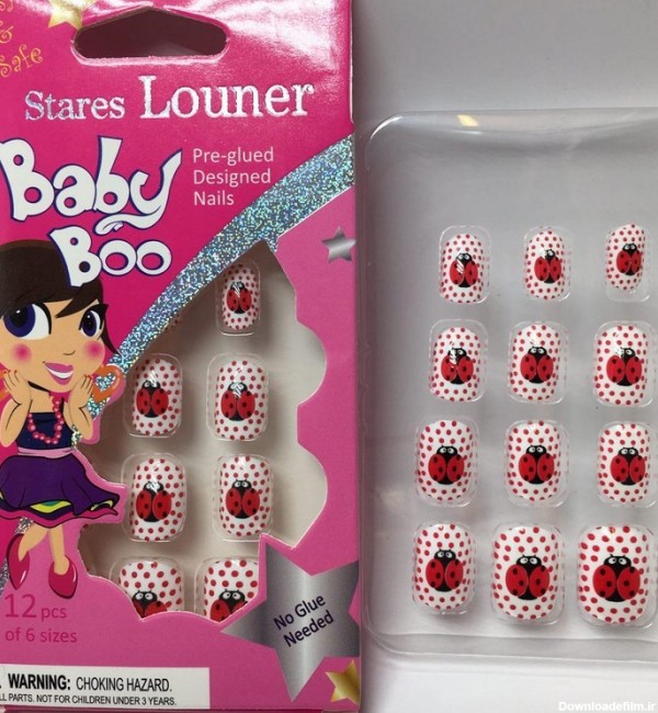 ناخن مصنوعی کد 7 دخترانه - BABY BOO | فروشگاه اینترنتی هومهر
