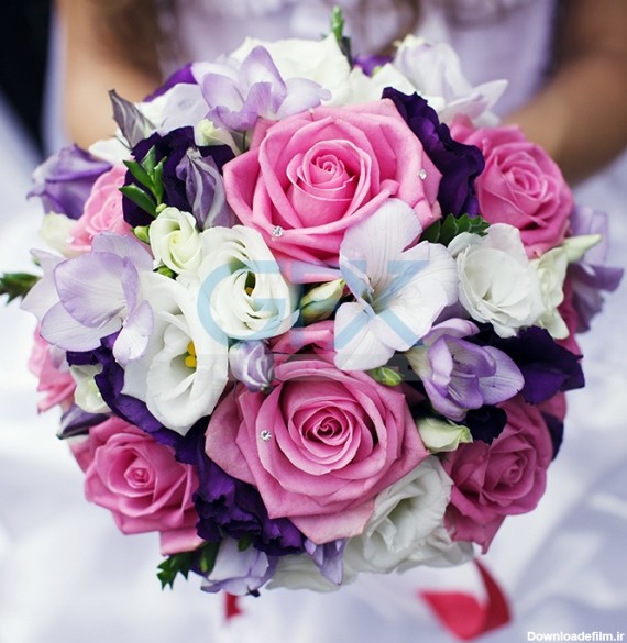 دانلود عکس زیبای دسته گل عروس