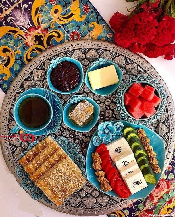یک صبحانه ایرانی تمام عیار بچینید+عکس