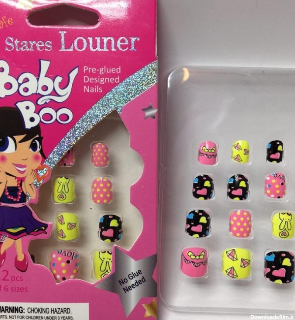 ناخن مصنوعی کد 12 دخترانه - BABY BOO | فروشگاه اینترنتی هومهر