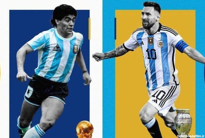 مقایسه عملکرد مسی با مارادونا در تیم ملی آرژانتین | فوتبالی