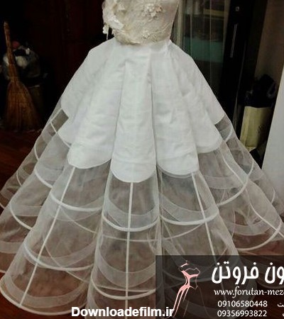 ژپون لباس عروس : انتخاب ژپون مناسب برای لباس عروس | مزون لباس عروس ...