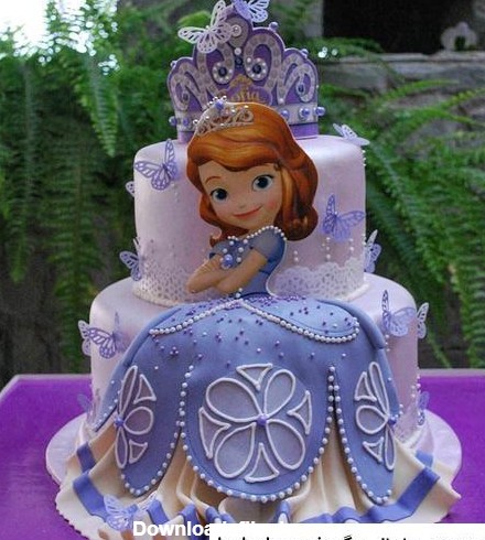 عکس کیک تولد دخترانه پرنسس سوفیا ❤️ [ بهترین تصاویر ]