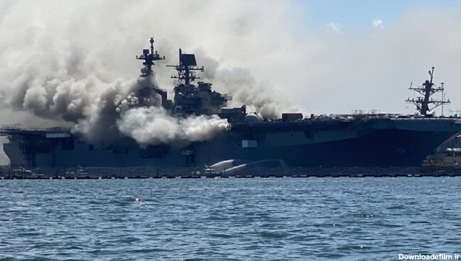 کشتی جنگی آمریکا در دریای سرخ هدف حمله یمنی‌ها قرار گرفت