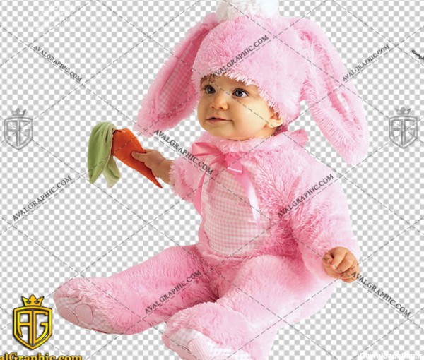 png بچه لباس خرگوشی , پی ان جی دختر , دوربری بچه , عکس کودک خردسال با زمینه شفاف, کودک دختر با فرمت png