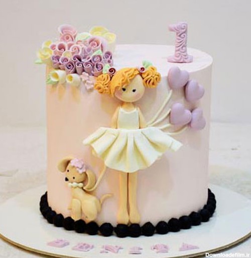 چند عکس کیک تولد دخترانه
