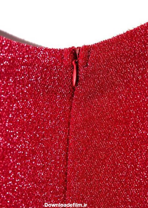 خرید لباس مجلسی زنانه لمه قرمز Vichy
