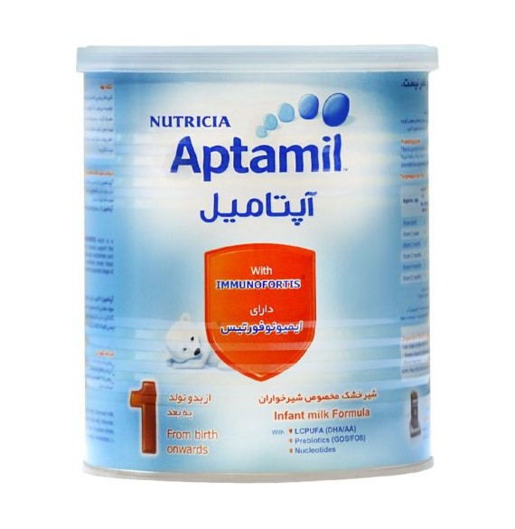 شیر خشک آپتامیل ۱ نوتریشیا مخصوص شیرخواران ۰ تا ۶ ماه ۴۰۰ گرم