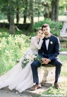 جدیدترین ژست عروس و داماد در آتلیه + عکس ژست عروس | ⭐ دیدنگار
