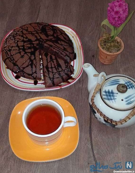 کیک شکلاتی ساده خانگی | طرز تهیه ی کیک شکلاتی ساده و خوشمزه خانگی