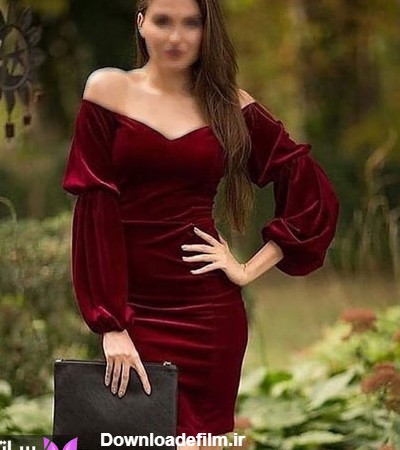 مدل لباس مجلسی قرمز کوتاه جدید (دخترانه و زنانه) | ساتیشو