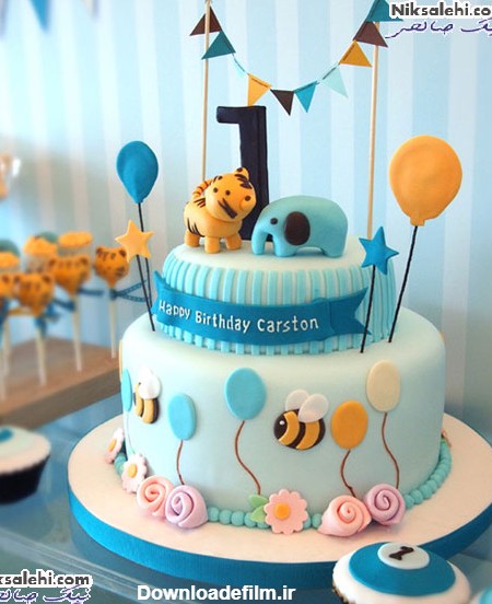 ایده های زیبای کیک تولد برای یک سالگی پسرکوچولوها +عکس
