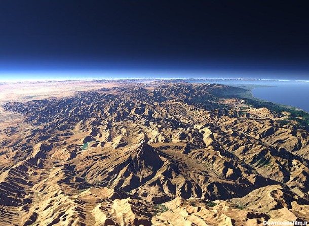 تصاویر ماهواره ای زیبا از ایران