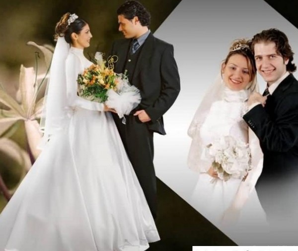 عکس ژست عروس و داماد ایرانی