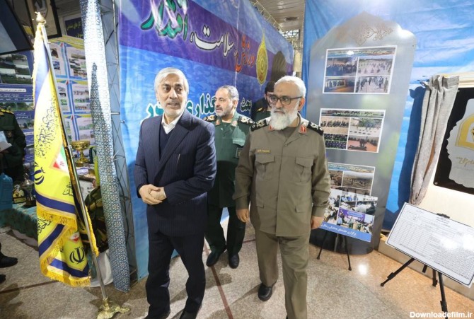 بازدید وزیر ورزش از نمایشگاه دستاوردهای ورزش سپاه