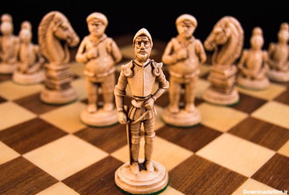 عکس مهره شطرنج شکلی