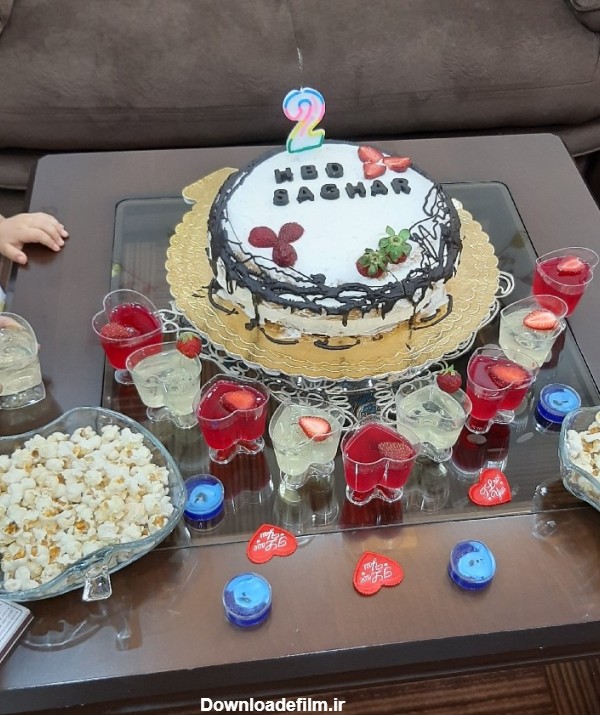 کیک تولد | سرآشپز پاپیون
