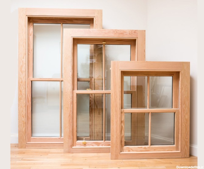 عکس های پنجره چوبی