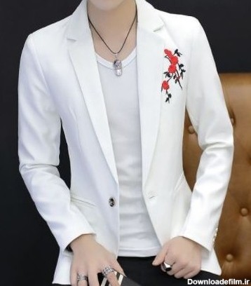 لباس مردانه جدید کت تک سفید