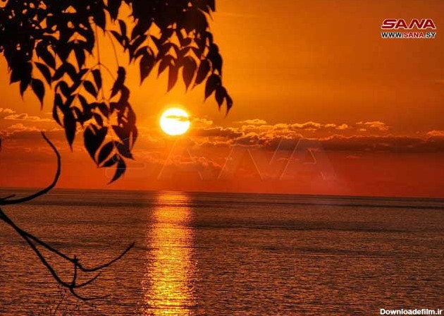 عکس های فوق العاده زیبا از غروب خورشید در ساحل بانیاس ...