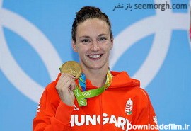 عکسی جالب درآب از شناگر زن مجارستانی در المپیک 2016