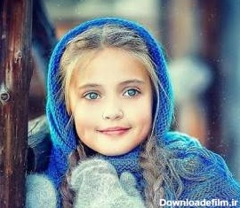 زیباترین دختربچه های جهان با چشمان رنگی + تصاویر