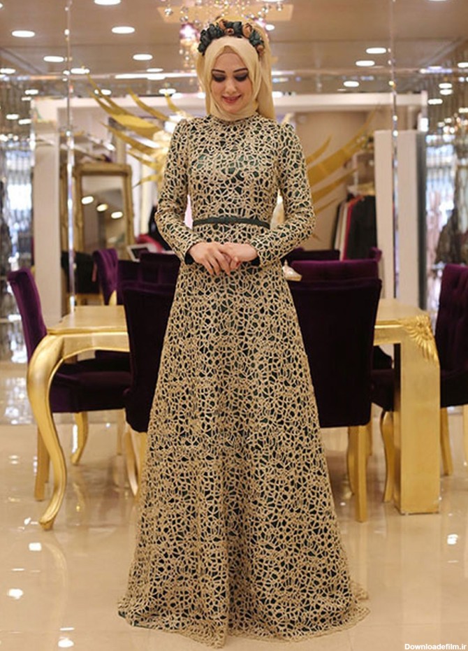 ﻿ مدل لباس مجلسی عربی