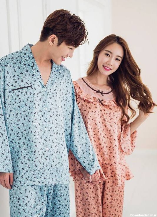 ست لباس خواب زن و شوهری به سبک کره ای + تصاویر