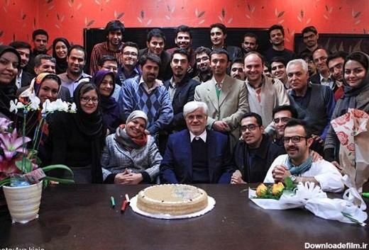 عکس: جشن تولد محمدرضا عارف